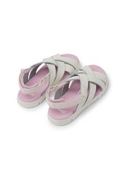Kids Unisex Oruga Sandals - White