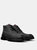 Lace-Up Men's Ankle Boots Pix - Black