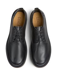 Lace-Up Shoes Wagon - Black