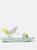 Match Sandals - Yellow White