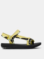 Match Sandals - Yellow Black