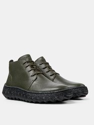 Men Ankle Boots Ground - Dark Green