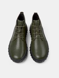 Men Ankle Boots Ground - Dark Green