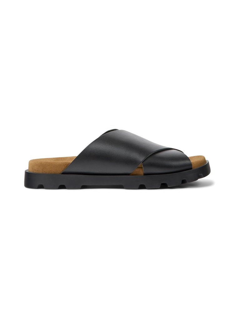 Men Brutus Sandals - Black - Black