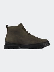 Men's Brutus Ankle Boots - Dark Green - Dark Green