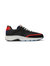  Men's Drift Sneakers - Black/Red - Multicolor