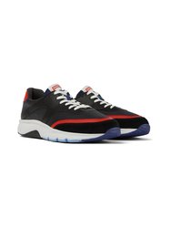  Men's Drift Sneakers - Black/Red