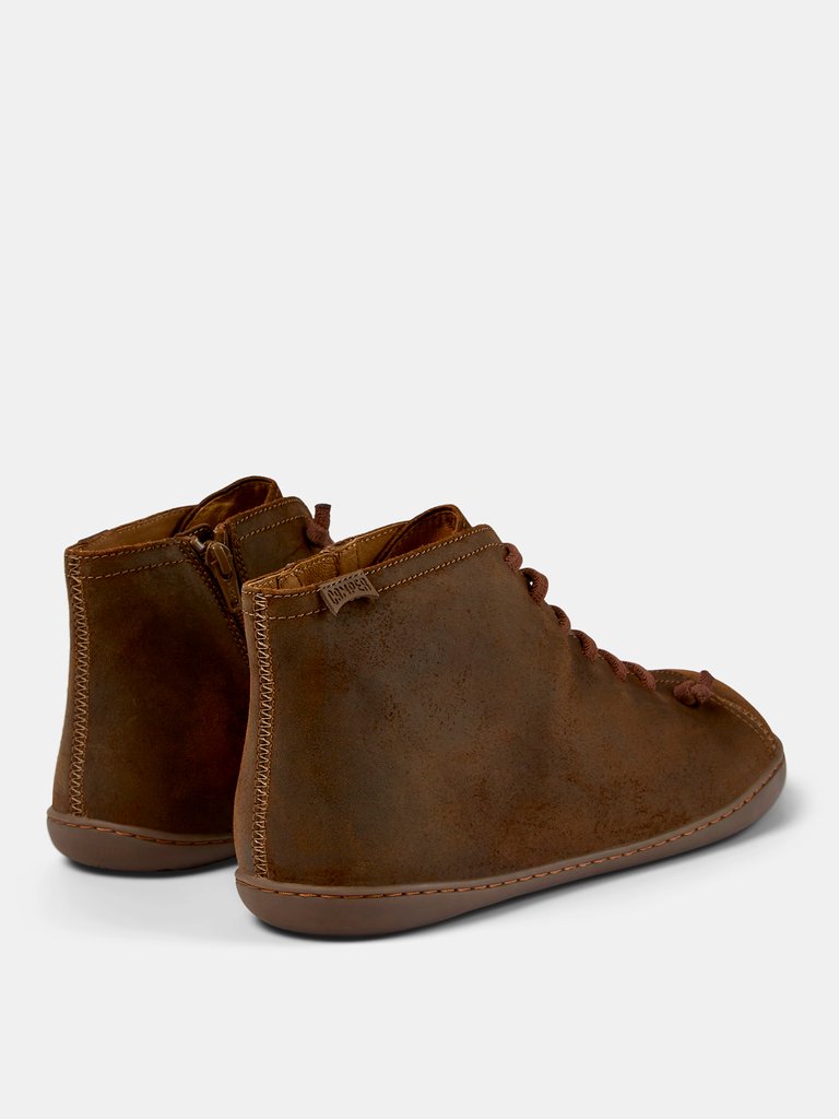 Men's Nubuck Ankle Boots Peu Cami