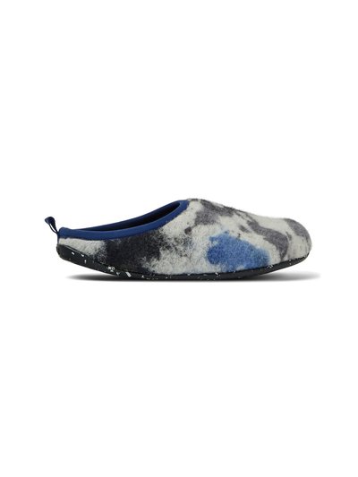 Camper Men's Wabi Slippers - Blue, Black And White product