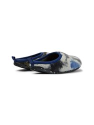 Men's Wabi Slippers - Blue, Black And White