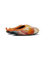 Men's Wabi Slippers - Orange, Blue And White