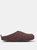 Men's Wool Slippers Wabi - Burgundy