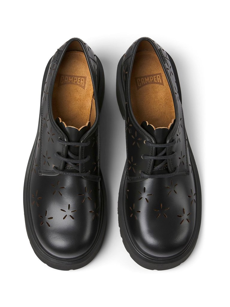 Milah Lace-Up Shoes - Black