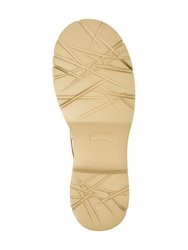 Milah Lace-Up Shoes - Medium Beige