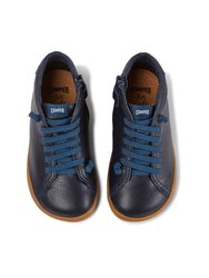 Peu Unisex Sneakers - Dark Blue Leather