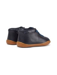 Peu Unisex Sneakers - Dark Blue Leather