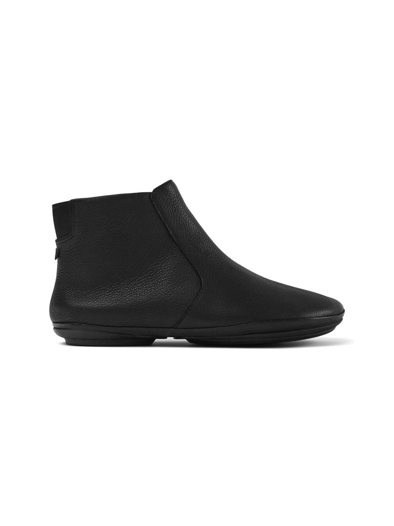 Right Ankle Boot - Black - Black