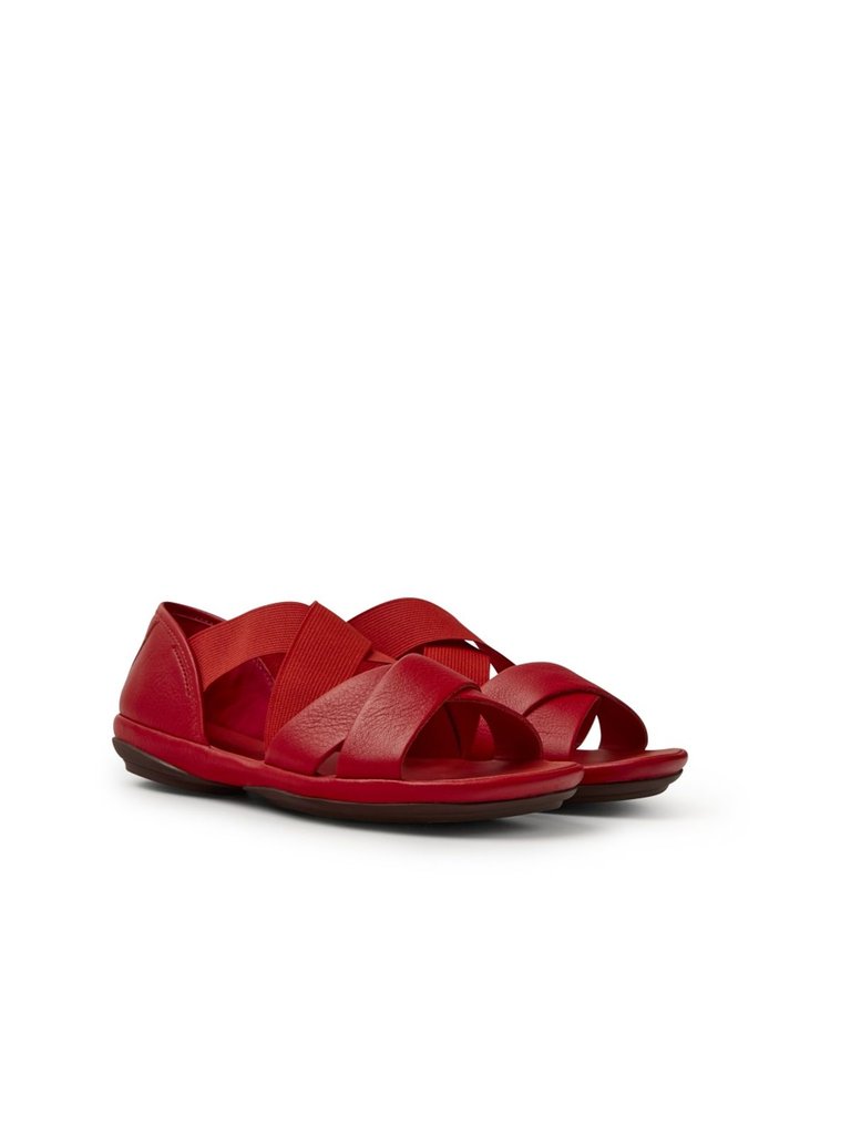 Right Nina Sandals - Red