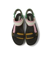 Sandals Women Oruga Up - Green/Pink/White