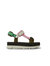 Sandals Women Oruga Up - Green/Pink/White - Green/Pink/White