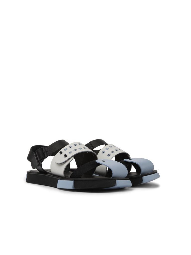 Camper Black/White Sandals Women Set - Black/White