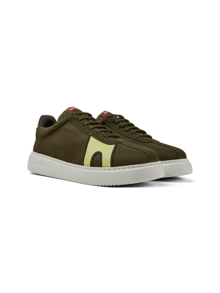 Sneakers Men Camper Runner K21 - Green/Yellow