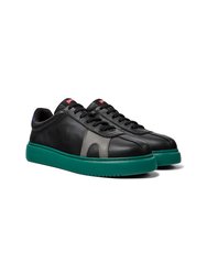 Sneakers Men Camper Twins- Black Leather