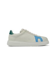 Sneakers Men Camper Twins - White/Blue/Green - White/Blue/Green