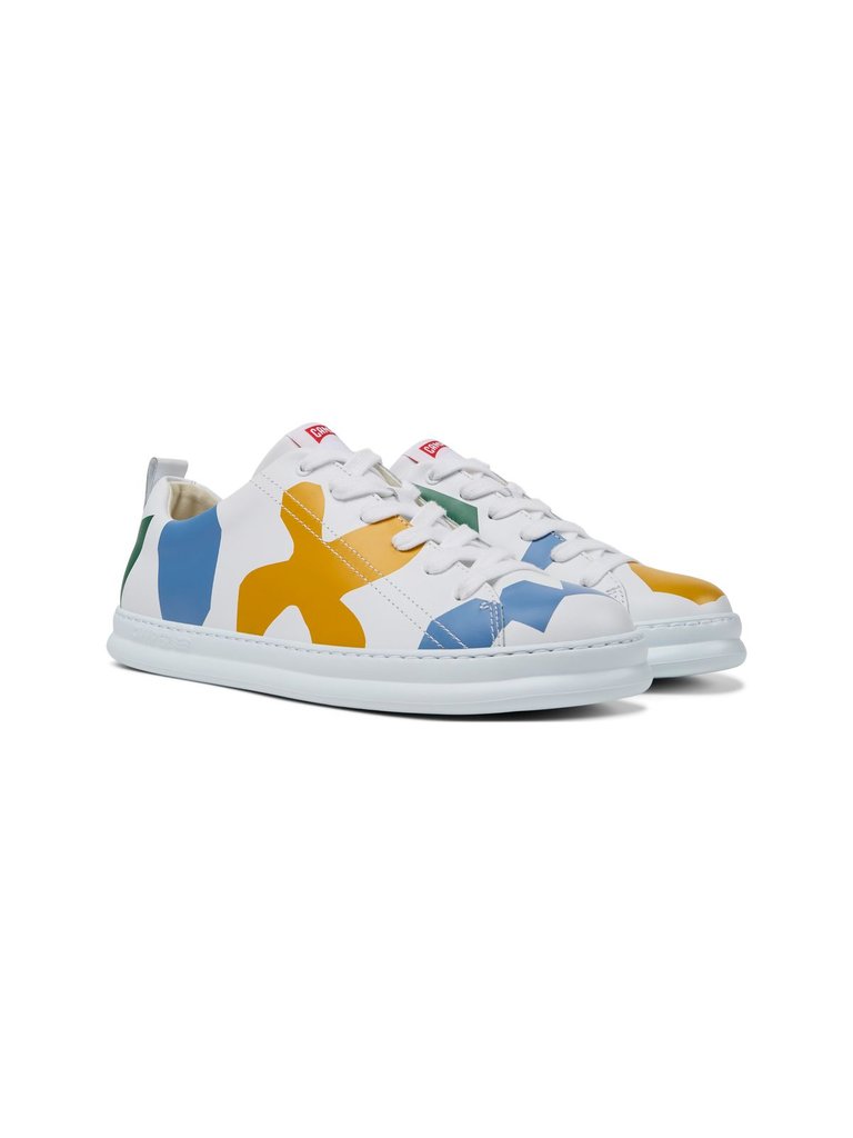 Sneakers Men Camper Twins - White/Blue/Multi