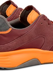 Sneakers Men Drift - Burgundy/Orange