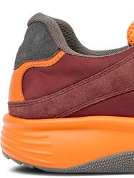 Sneakers Men Drift - Burgundy/Orange - Burgundy/Orange