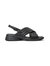 Spiro Leather Sandals - Black