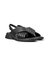 Spiro Leather Sandals - Black - Black