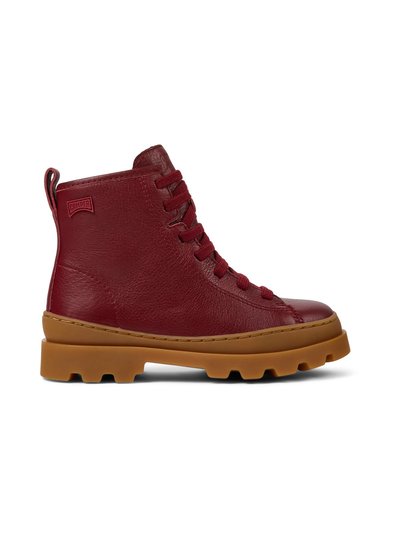 Camper Unisex Brutus Ankle Boots - Burgundy product