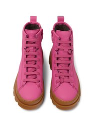 Unisex Brutus Ankle Boots - Pink - Pink