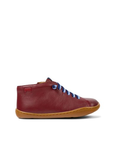 Camper Unisex Burgundy Leather Peu Boots product