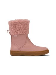 Unisex Kido Ankle Boots - Pink - Pink