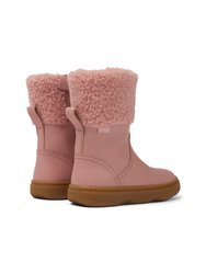 Unisex Kido Ankle Boots - Pink