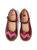 Unisex Twins Ballerinas - Burgundy/Pink