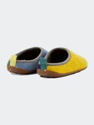 Unisex Twins Multicolored Wool  Slippers
