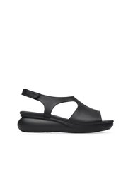 Women Balloon Sandals - Black - Black