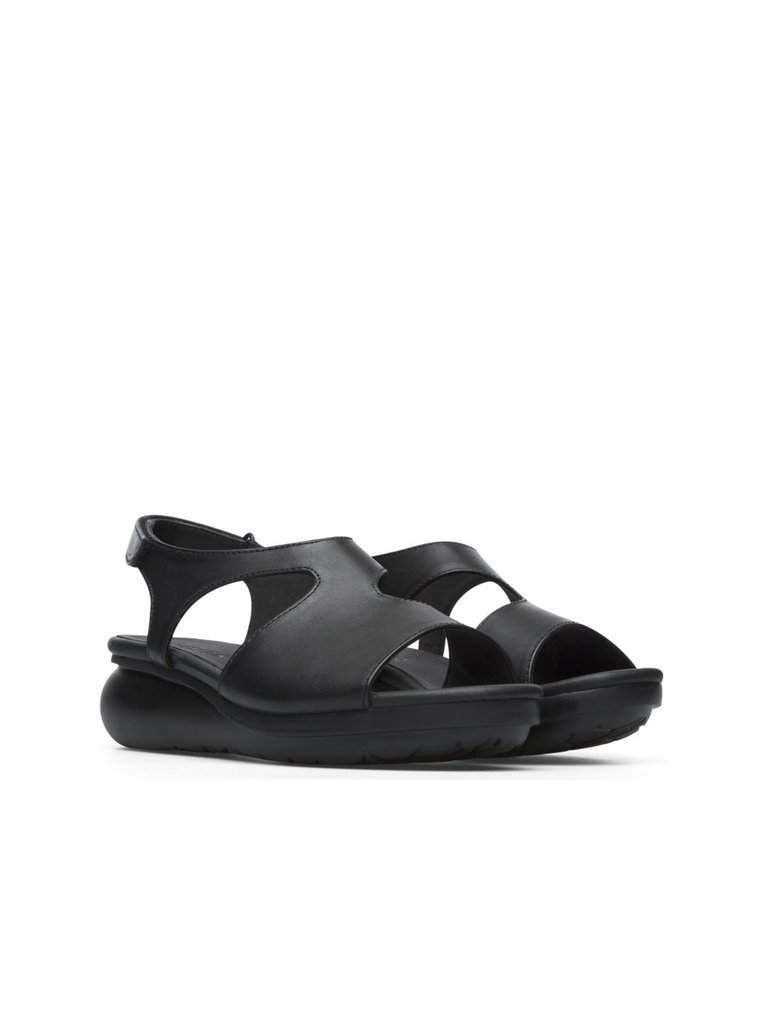 Women Balloon Sandals - Black