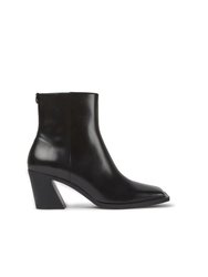 Women Karole Leather Boot - Black - Black