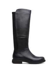 Women Neuman Leather Knee-high Boot - Black