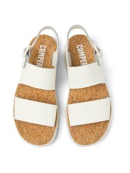 Women Oruga Sandals - White Natural