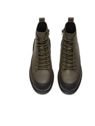 Women Pix Leather Lace Up Boot