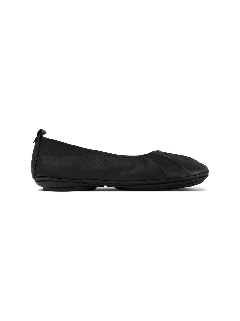 Women Right Ballerinas - Black - Black