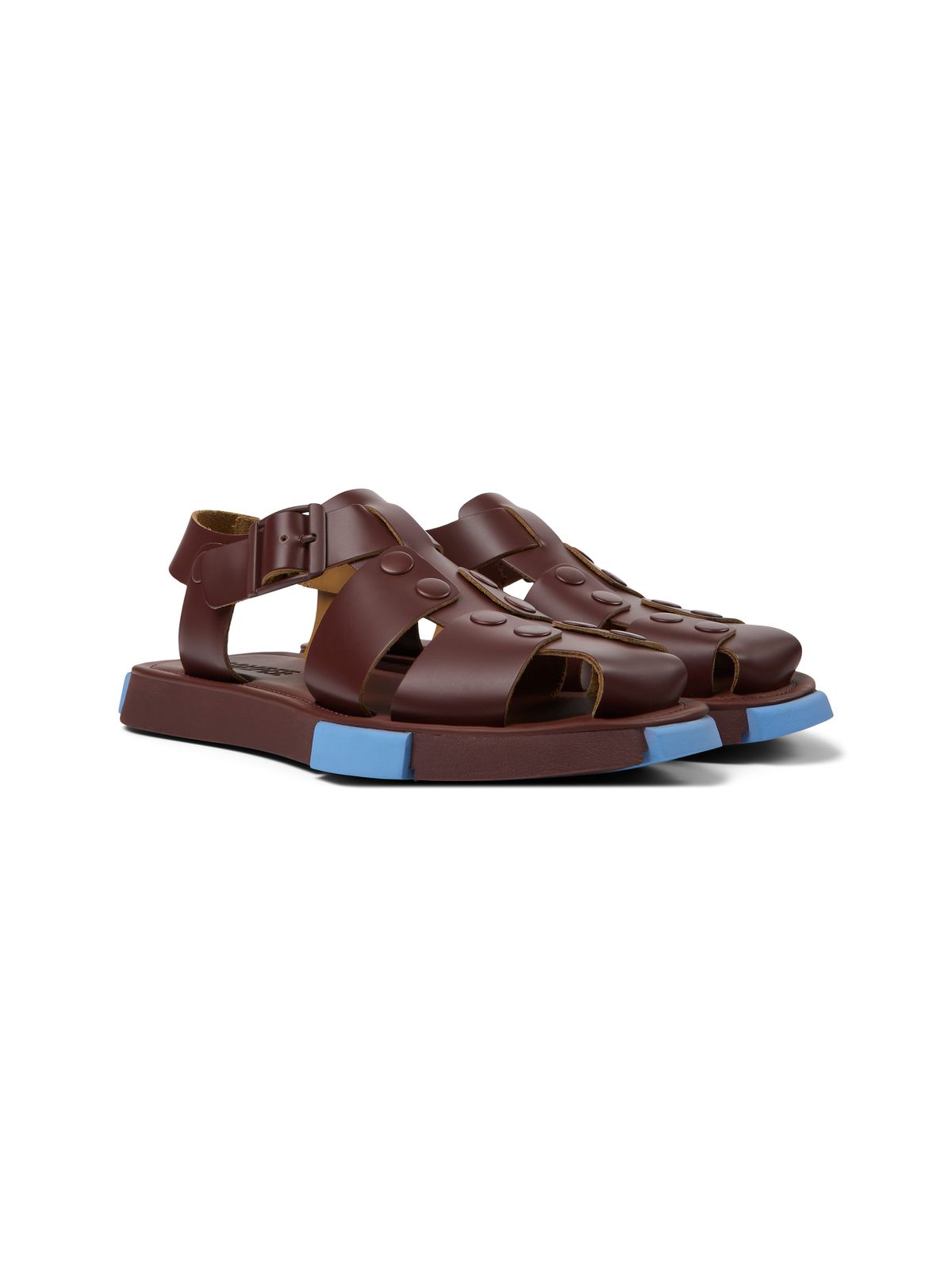 Camper Burgundy Women Sandals Set - Burgundy | Verishop