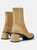 Womens Ankle Boots Kiara With Front Zip