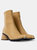 Womens Ankle Boots Kiara With Front Zip